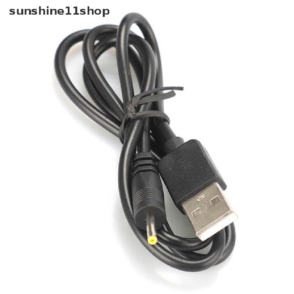 Sho Kabel Konektor Power USB Port Ke 2.5 3.5 4.0 5.5mm 5V DC Warna Hitam