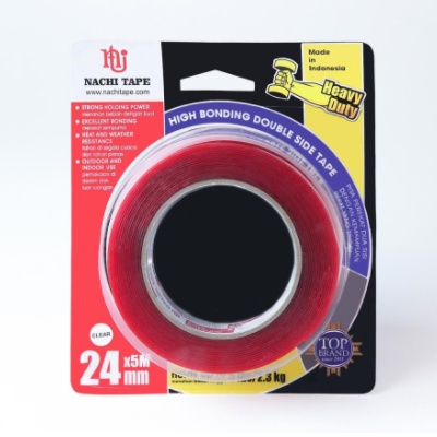 Double Side High Bonding VHB Double Side Tape 24 mm x 5 meter Clear