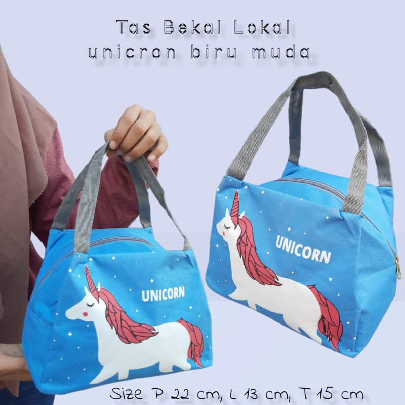 TAS BEKAL MAKANAN  LUNCH BAG VERSI LOKAL An BAHAN D 600