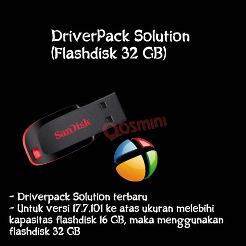 Flashdisk DriverPack Terbaru Driver Pack Solution - Flash disk 32 GB