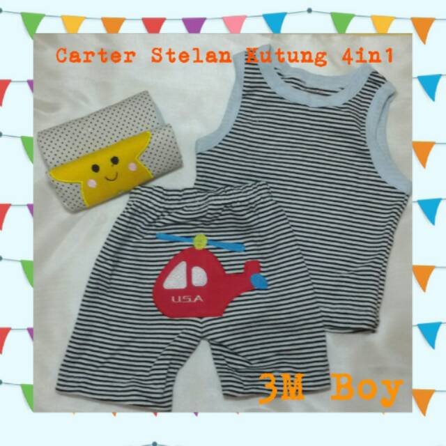 ♥BabyYank♥ CARTER STELAN KUTUNG 4IN1 @95.000/PACK