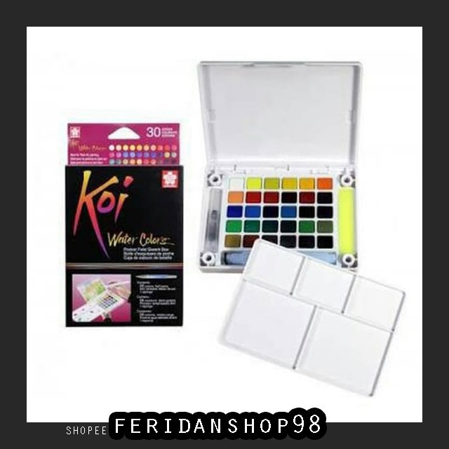 

BT225 SAKURA KOI WATERCOLOR BEST POCKET 30CLR BY FERIDANSHOP98