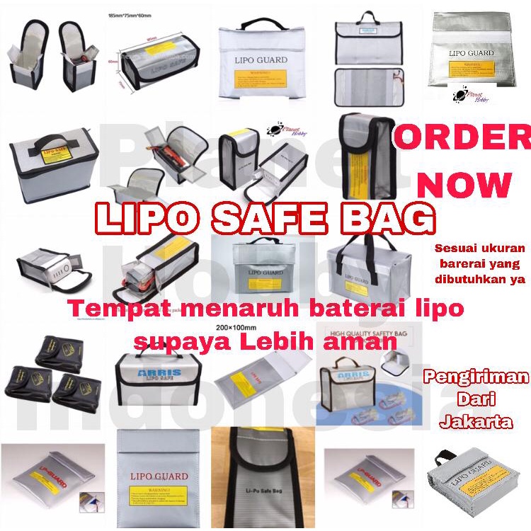 Battery Explosion Safe Bag Lipo Safety Guard Lipo Safe Bag Batre
