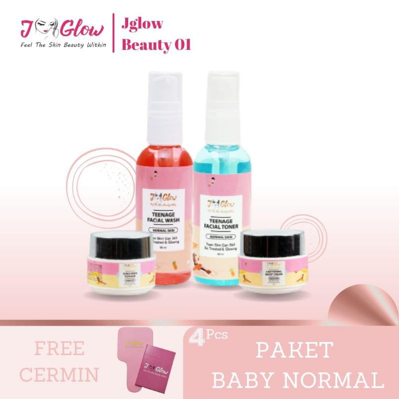 BABY JGLOW NORMAL/REMAJA/AMAN/BPOM/HALAL/SKINCARE/ANAKREMAJA/GLOWING