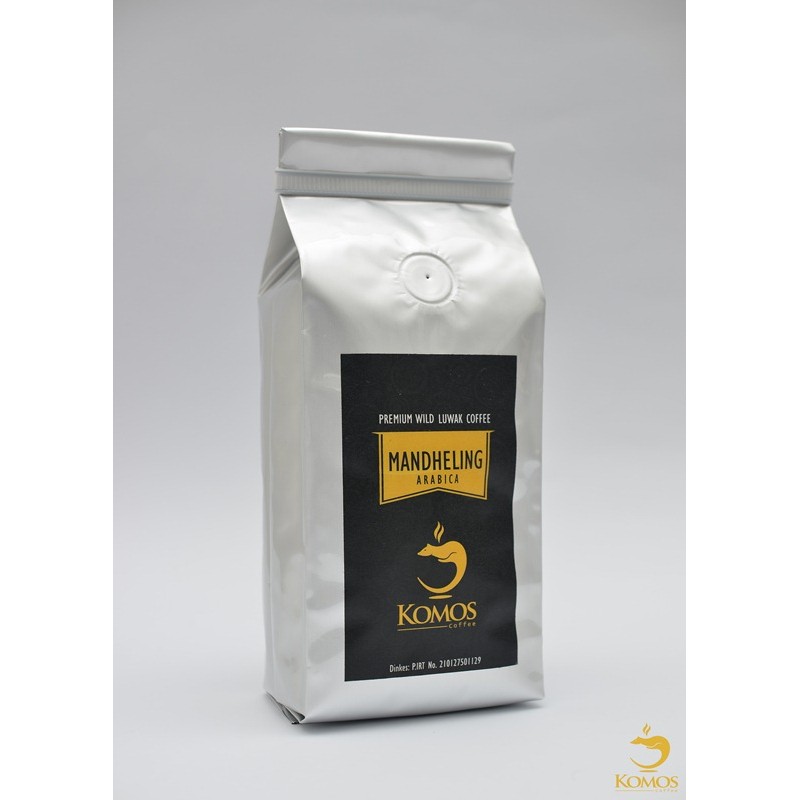 

Komos Kopi Luwak Arabica Sumatera Mandheling 100gr (Wild Civet)