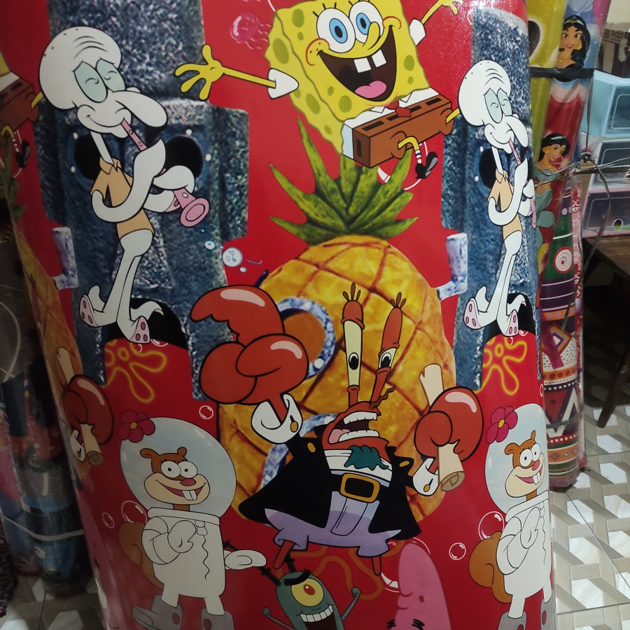 TIKAR KARAKTER SPON  / TIKAR SPON --PUSAT--