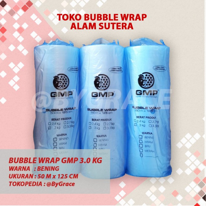 

Ginger- BUBBLE WRAP GMP BENING 3KG