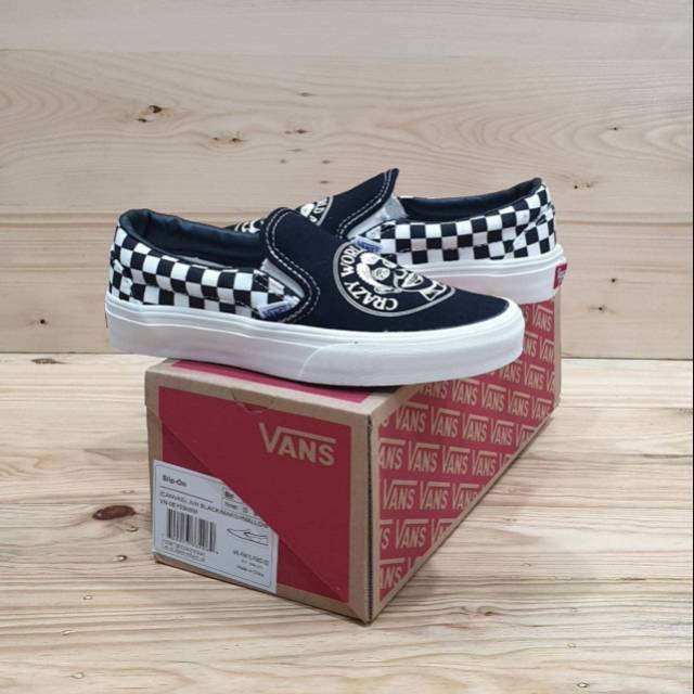 Slip On JVH Marshmallow Black