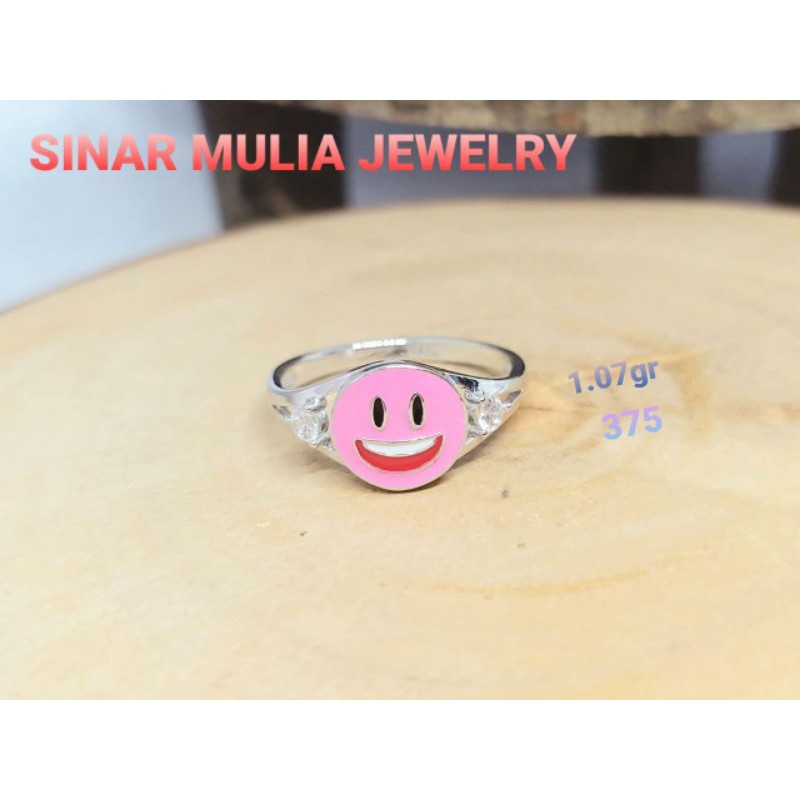 CINCIN ANAK EMAS PUTIH ASLI
