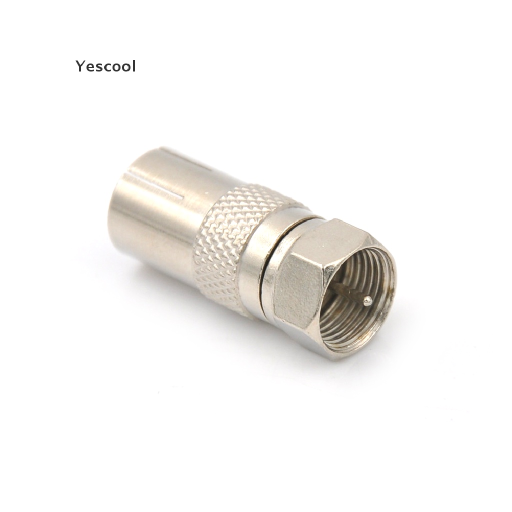 Yescool Adapter Konverter Socket RF Female Ke Tipe F Male