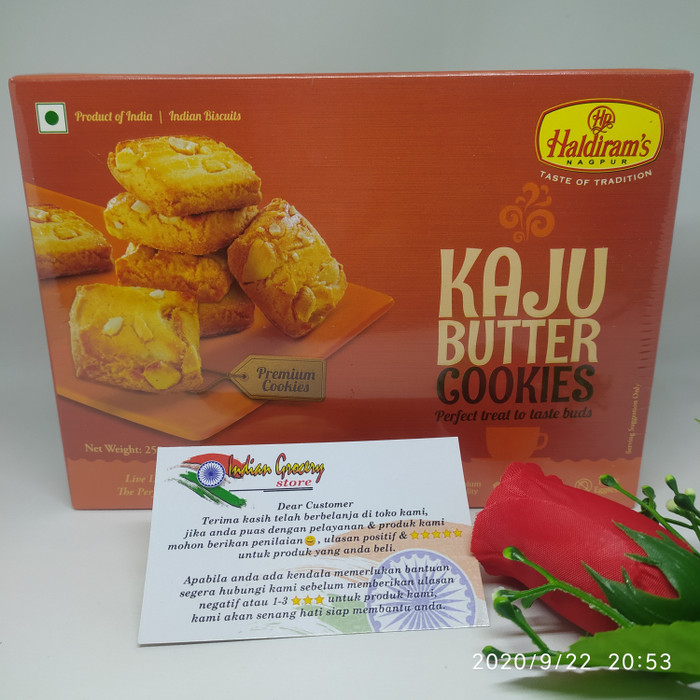 

Kaju Butter Cookies Haldiram 250gr