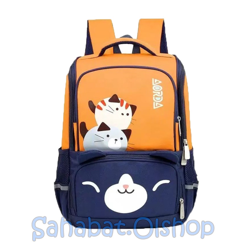 Sahabat Kucing Gembul Tas Ransel Anak Sekolah TK/PAUD/SD