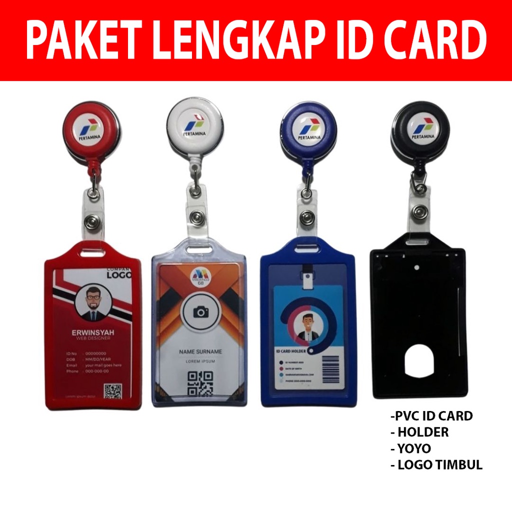 

PAKET LENGKAP ID CARD / KARTU IDENTITAS