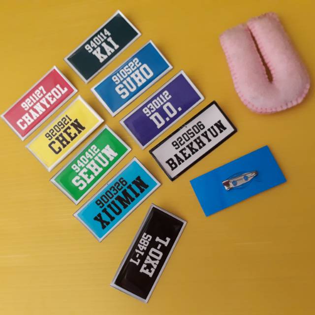 

aLghifshop Nametag Elyxion K-POP