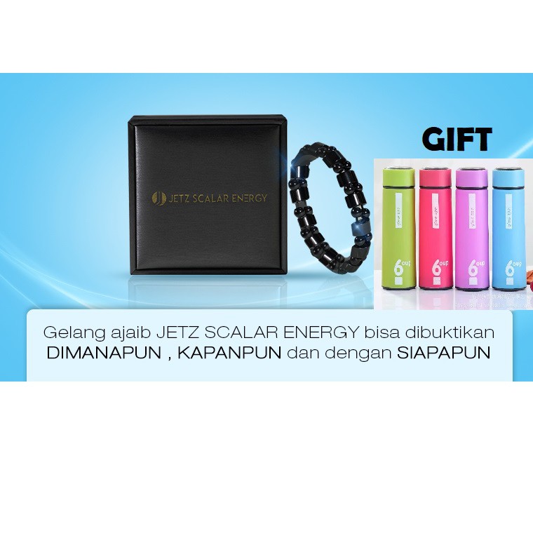 PROMO JETZ SCALAR ENERGY GELANG KESEHATAN