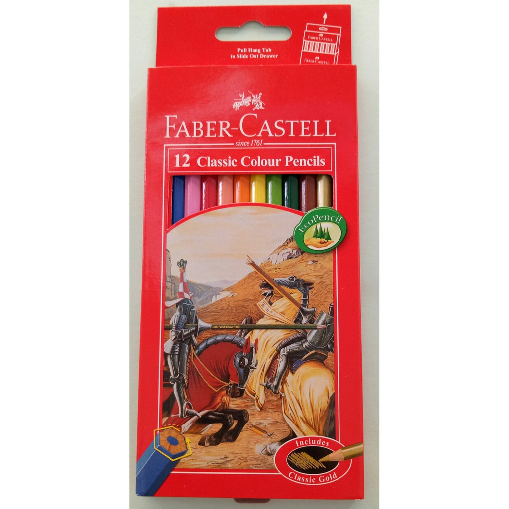 

PENSIL 12 WARNA FABER CASTELL UKURAN PANJANG
