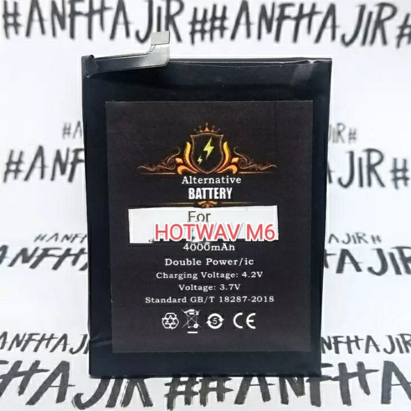 BATRE BATREI PERSAMAAN FOR HOTWAV M6 BATRAI BATERAI HOTWAV M 6 M-6 ALTERNATIF MODIF BATTERY