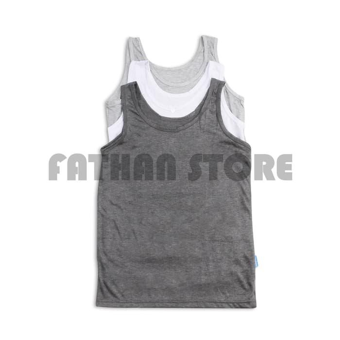 Singlet Tank Top Wanita Golden Nick - Putih, M