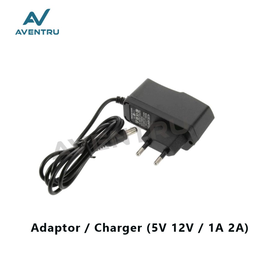 Adaptor Adapter Charger Adaptor Adapter AC DC CCTV 12V 5V 1A 2A - 12V1A NON JARUM