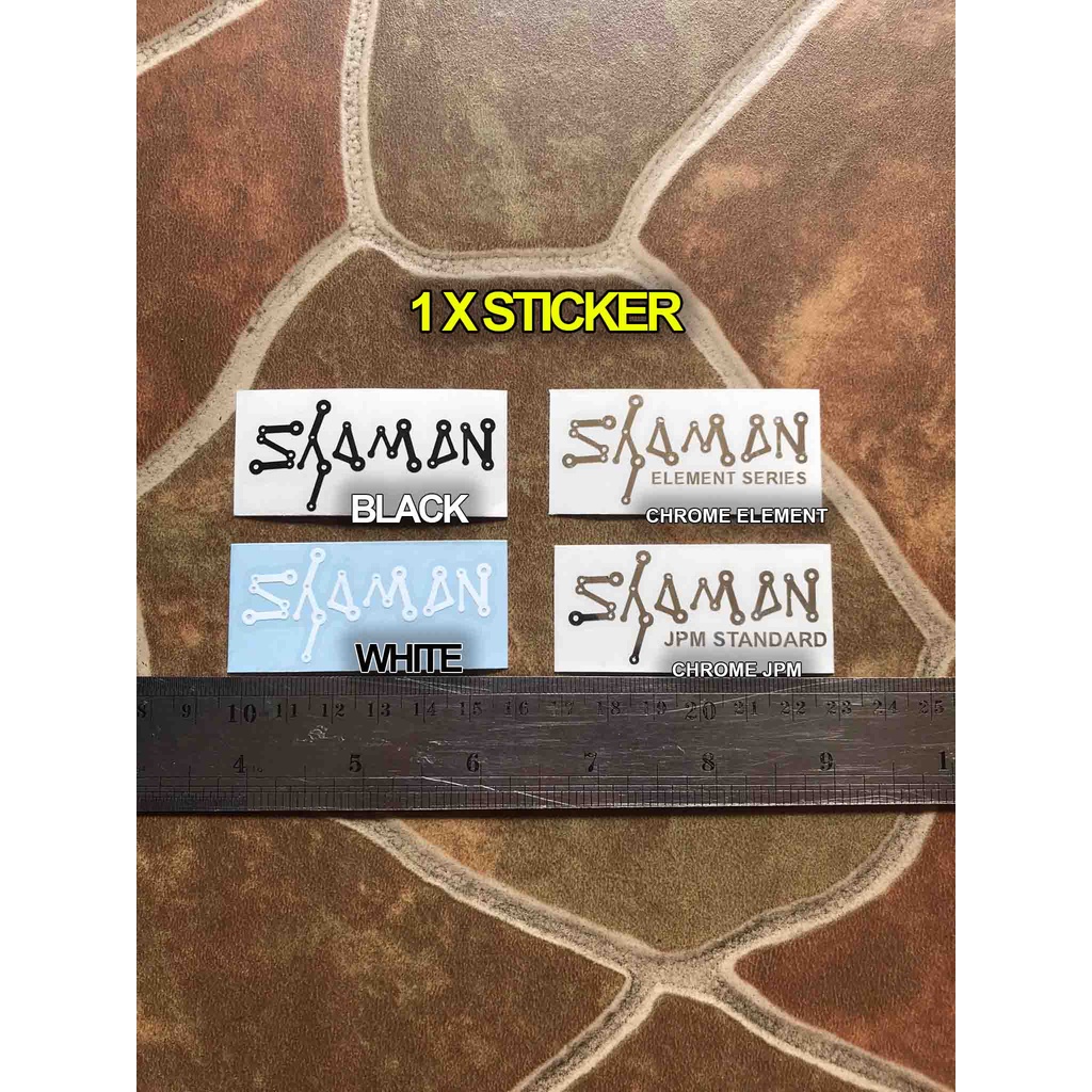 

Sticker Tempel Gitar Shaman Jpm Standard Element Series Logo Headstock Elektrik Semi Hollow Body Bass Sg Lp Lespaul Telecaster Stratocaster Decal