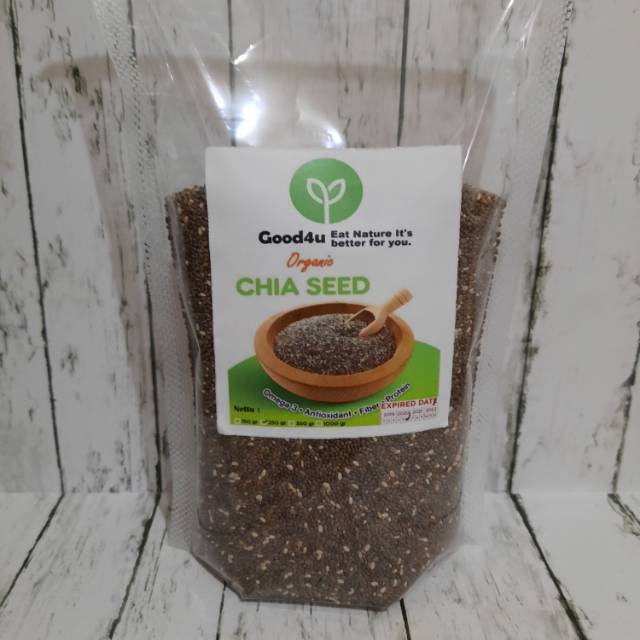 

Chia Seeds Meksiko Organik Pouch 250gr