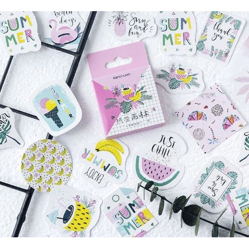 

Label Stickers - Tropical Mood (45pcs)