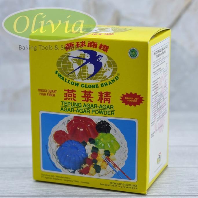 

Agar Rasa Plain / Warna Bening Swallow Globe 7g Per Sachet FREE ONGKIR Kode 1448