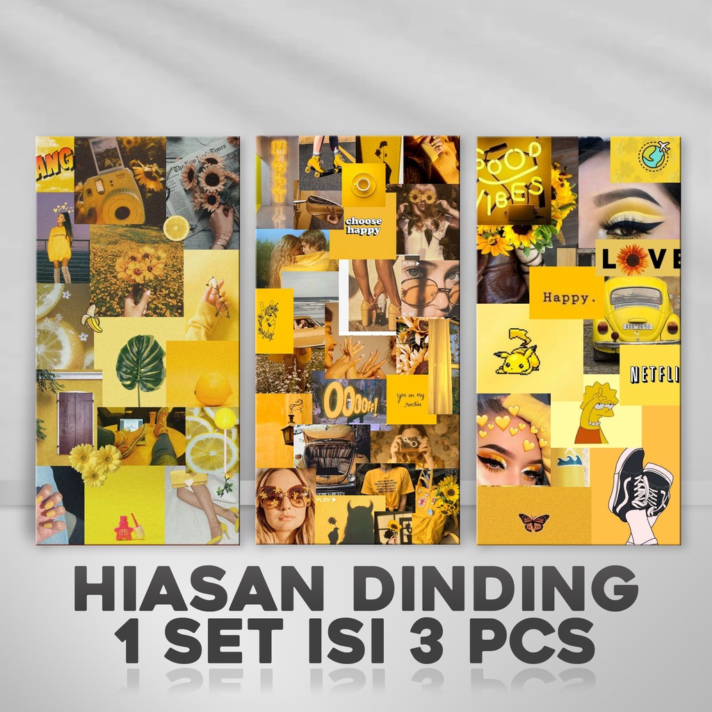 Grit ID Hiasan Dinding Murah - Hiasan Dinding Rumah Ruang Tamu - Hiasan Dinding Aesthetic - Hiasan d