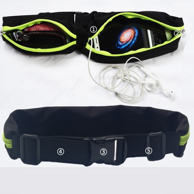 Sabuk Olahraga Running Belt Lari Sepeda Fitness Model Ikat Pinggang