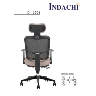  Kursi  Kantor Kursi  Gaming Ergonomic  Indachi D 3001 