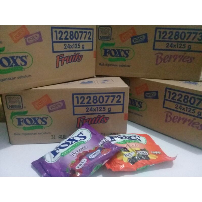 

Permen Fox's Foxs Crystal Clear Berries