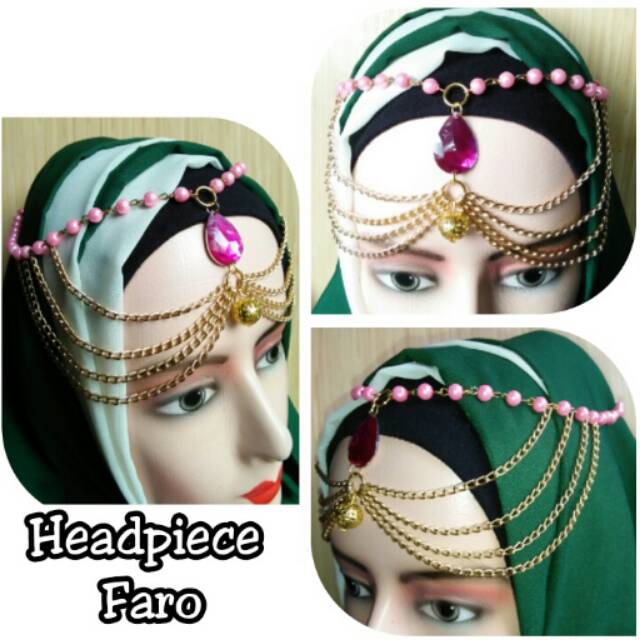 Headpiece hijab /headpiece non hijab
