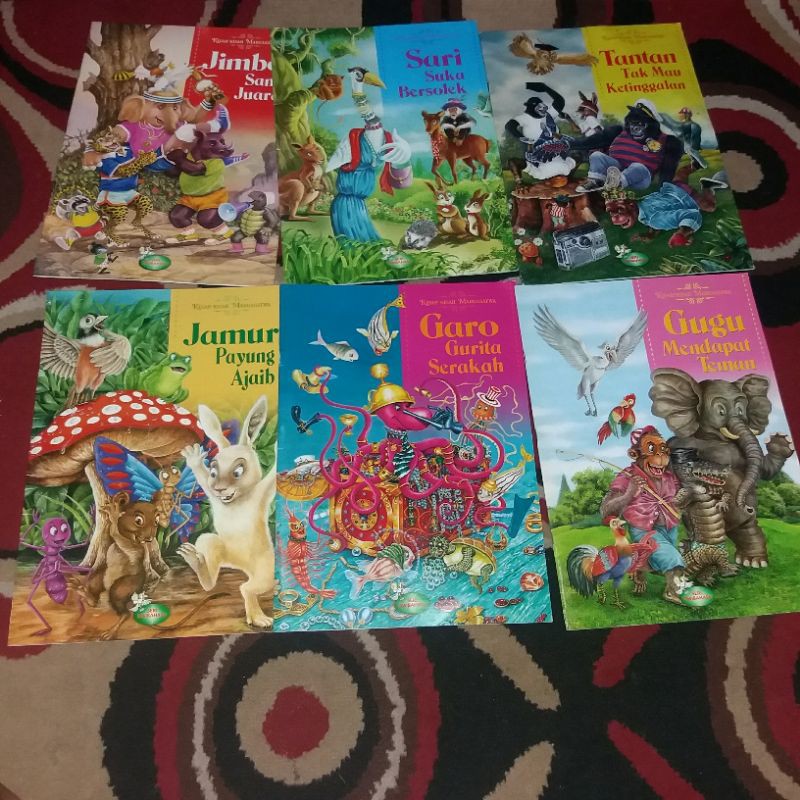 Kisah-Kisah Margasatwa dalam Dua Bahasa