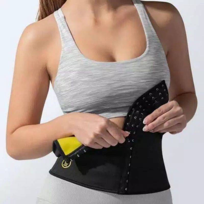 Korslet Pelangsing/ Pengecil perut HOT SHAPER KORSET WANITA WAIST CINCHER Korset Pembakar Lemak