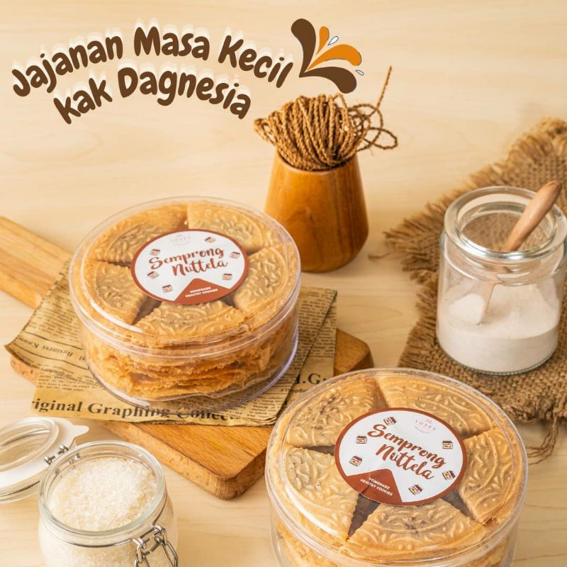 

Semprong isi Choco Hazelnut/Love semprong Choco Hazelnut