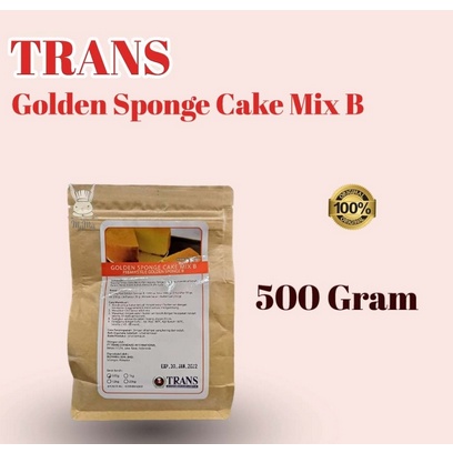 

TRANS GOLDEN SPONGE CAKE MIX B 500gr