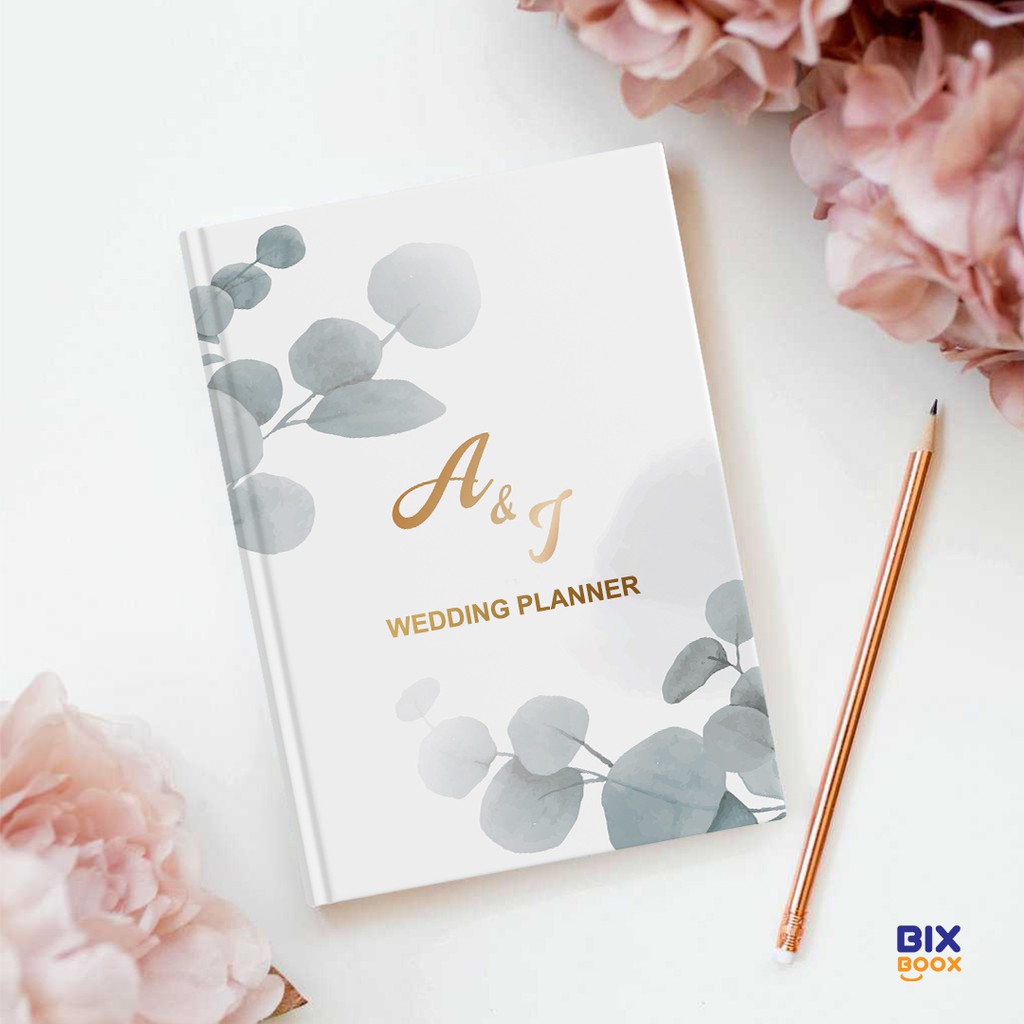 

Wedding Planner Custom/Buku Persiapan Pernikahan/ Wedding Planner Book/Wedding Planner Murah
