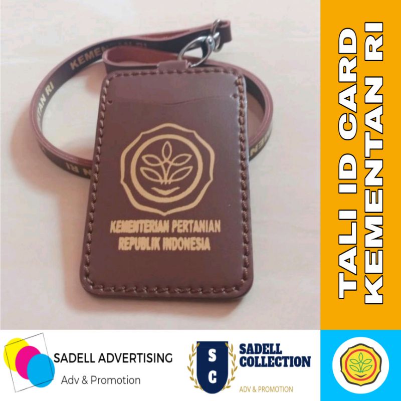 

Tali Id Card Kementrian Pertanian RI Tali Id Card Kementan RI Coklat
