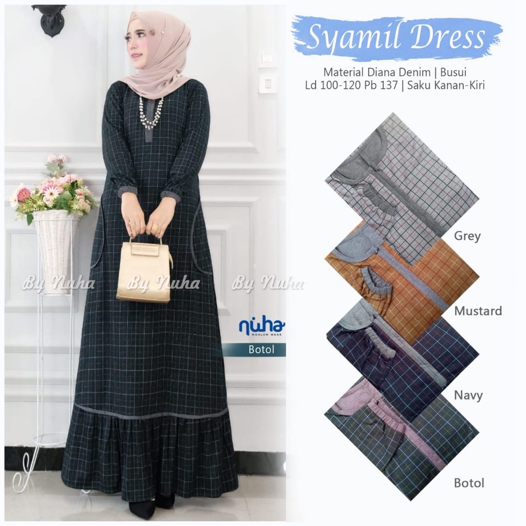 Syamil Dress Busui by Nuha / 206