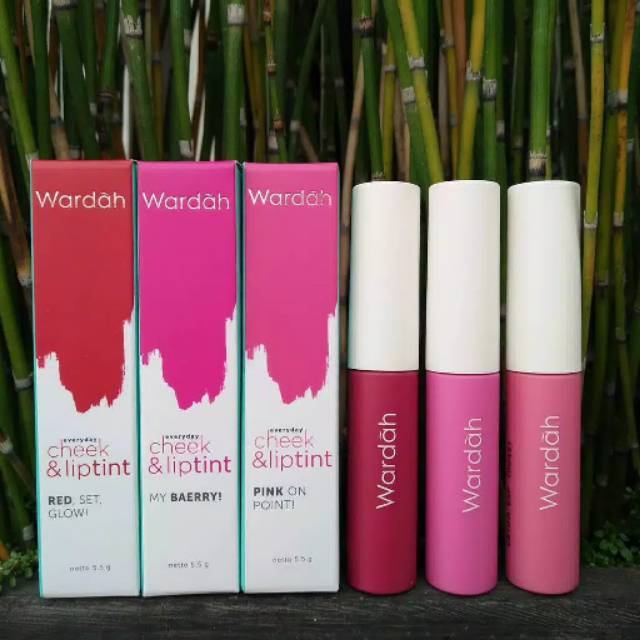 Wardah liptint everyday cheek and lip tint new / LIPTINT