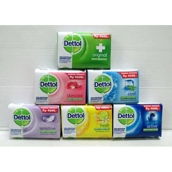 SABUN MANDI DETTOL 65gr BATANG ORIGINAL