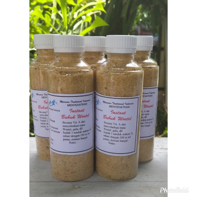 INSTANT BUBUK WORTEL