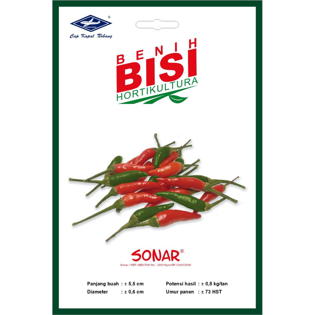 Benih BISI Cabai Rawit Sonar @100 biji