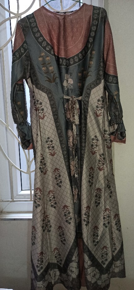 Kazami Batik Gamis - Macadamia House Fashion Muslim Busui Friendly Free Masker D3029 D3026