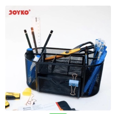 

Unik Desk Set Pen Holder Tempat Alat Tulis Jaring Jala Joyko Ds-23 Sale!!!