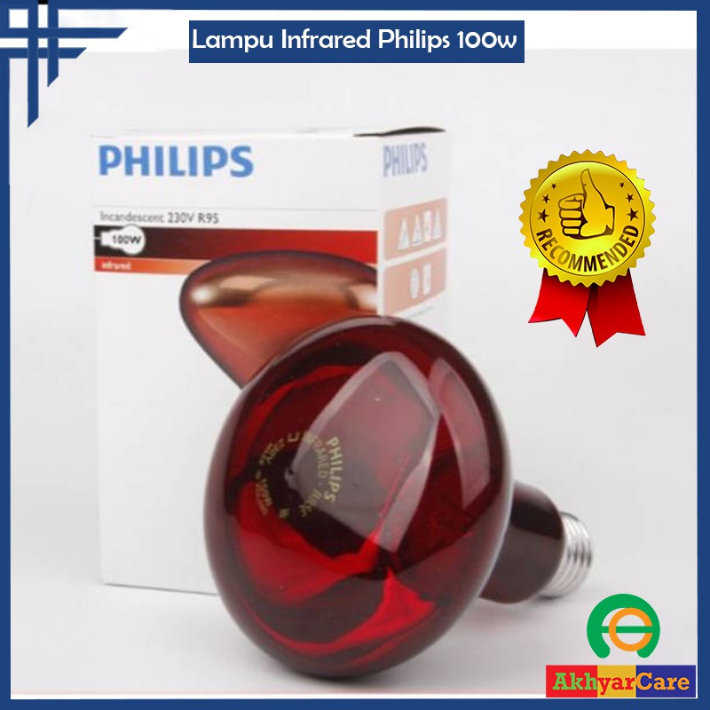 Jual Alat Fisioterapi Lampu Infrared Philips 100w Terapi Lampu ...