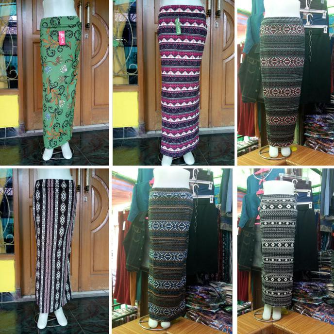 ROK SPAN PANJANG | ROK SPAN MOTIF | ROK PESTA | ROK KERJA