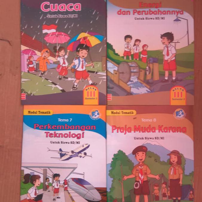 Buku Sekolah - Lks Modul Tematik Sd Kelas 3 Tema 5 6 7 8