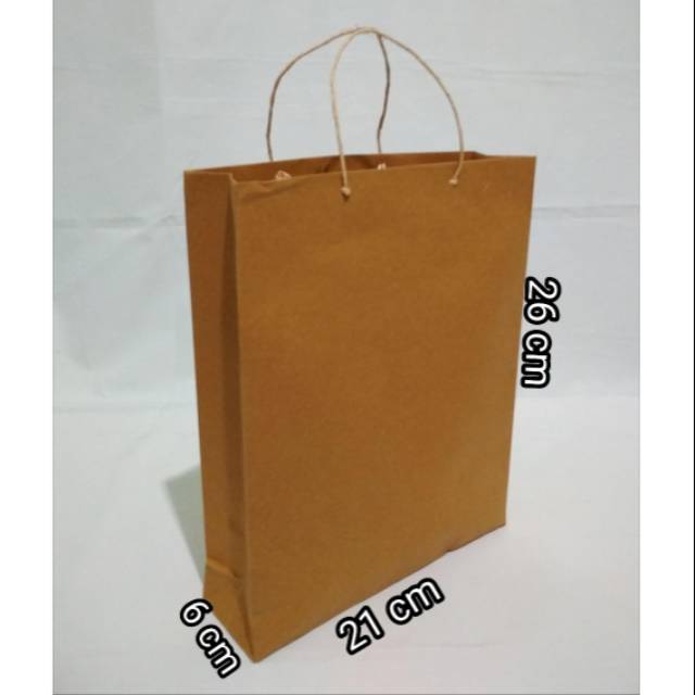 

paper bag coklat polos