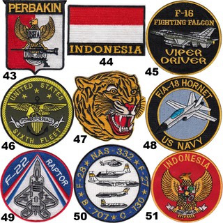 Patch bordir emblem bordir Logo bordir untuk baju jaket Patch bordir emblem bordir Logo bordir untuk baju jaket